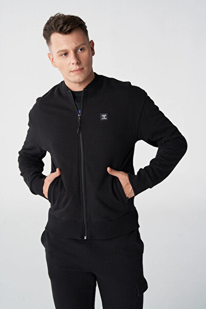 hummel Ανδρικό μπουφάν Hmlnıck Bomber Zip Jacket 921809-2001 Μαύρο