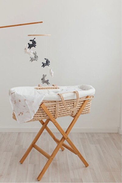 EFSBABY Tavşan Dönence Bebek Odası Beşik Dönencesi
