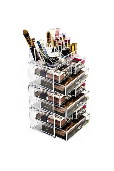 Herza House 7 Tiers 9 Drawers Makeup Organizer