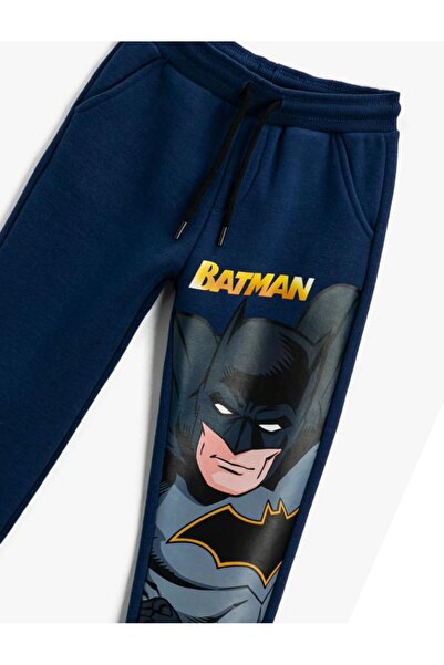 Koton Erkek Çocuk Batman Baskılı Lisanslı Jogger Eşofman Altı
