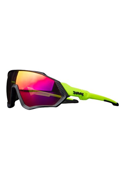 KAPVOE Wind Değişebilir 5 Lens Mtb Polarize Bisiklet Spor Dağ Kayak Gözlüğü