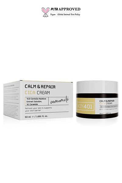 Skin401 50ml Cica Centella Cream - Calming and Barrier Repair