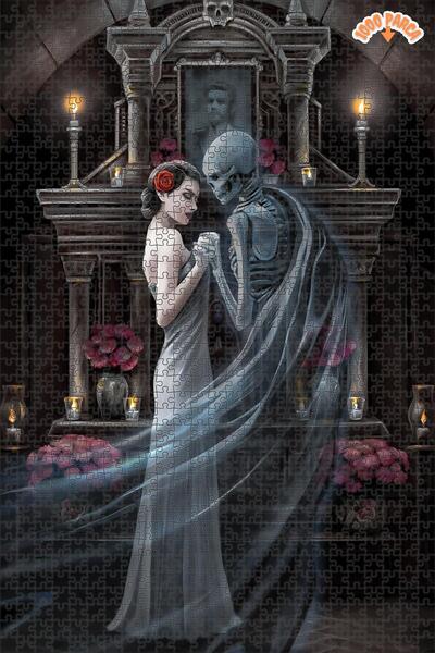 Teona Ahşap Anne Stokes Sonsuza Kadar Dekoratif Çift Katlı Çerçeveli Asılabil...