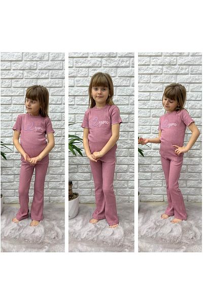 KAMİKAM Set minunat pentru fete - Camisole brodat, achiziție cu o mărime mai mare (mucegai mic)