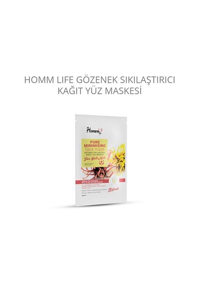 Homm Life Firming Paper Pore Face Mask