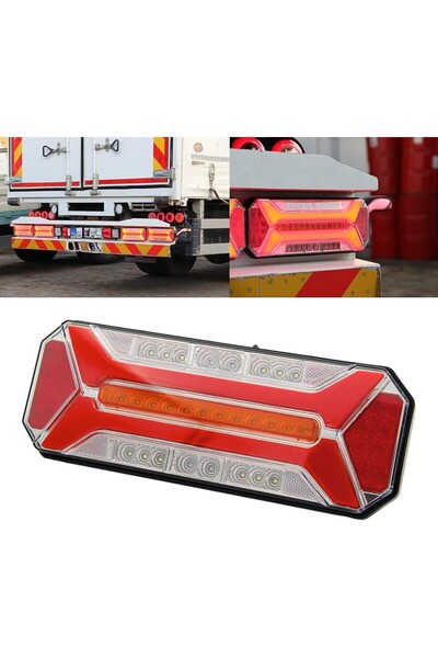 AEM STOP LAMBASI LED DİNAMİK SİNYALLİ 12-24V UYUMLU ( 2 ADET )