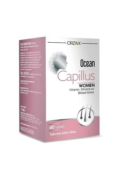 Ocean Orzax Ocean Capillus Women's 60 Tablets - MFRYN- With Tooth Foam Gift