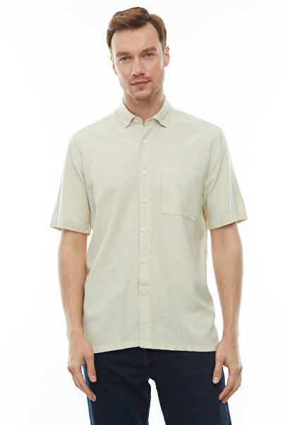 PAULMARK Ανδρικό πουκάμισο με κουμπιά με τσέπες με λεπτή εφαρμογή - KSD4566