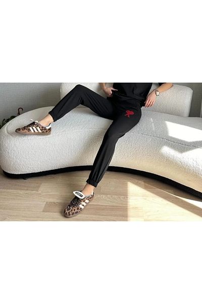 Simala Μαύρο Unisex Oversize Φούτερ - Δύο Κλωστές με στάμπα