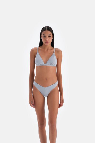 Eros Grauer Triangel-Bikini Modell 2300Bk - Kleines Design