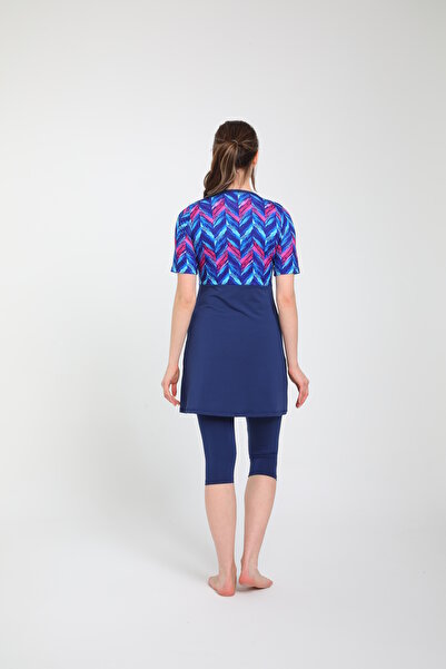 Chelly Μισό κλειστό κοντομάνικο μαγιό Hijab