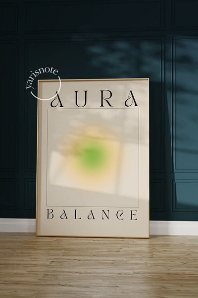 Yaris Note Aura Balance - Σχεδιασμός αφίσας χωρίς πλαίσιο