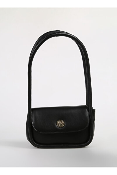 Vince Camuto Siyah Kadın   Deri Omuz Çantası BONILA