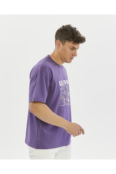 Rey Polo Glendi Oversize Printed T-Shirt