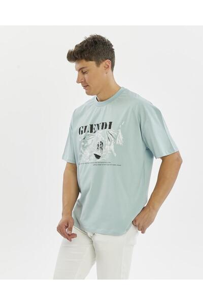 Rey Polo Glendi Oversize Printed T-Shirt