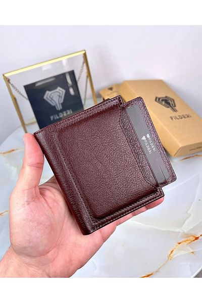 Fil Deri Комплект от естествена кожа за карти и портфейл