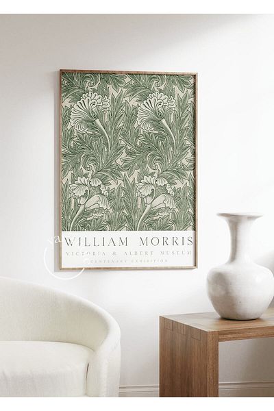 Yaris Note Σχέδιο αφίσας χωρίς πλαίσιο William Morris