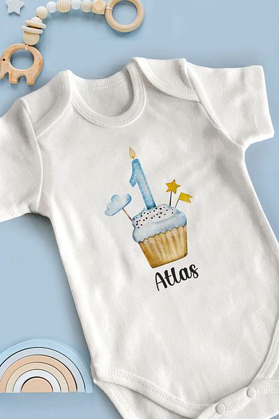 Homamia 1 Year Old Birthday Bodysuit