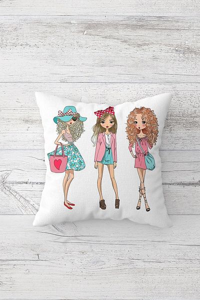 on the clouds One Side Printed Hidden Zipper Decorative Pillowcase Throw Pillow Case Seat Pillowcase