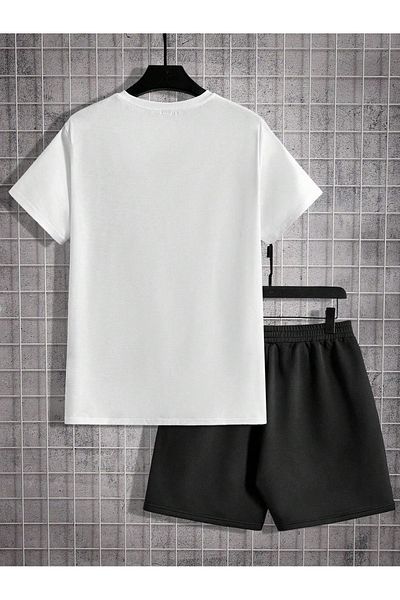 Mella&Co Tracksuit and Printed T-Shirt Set