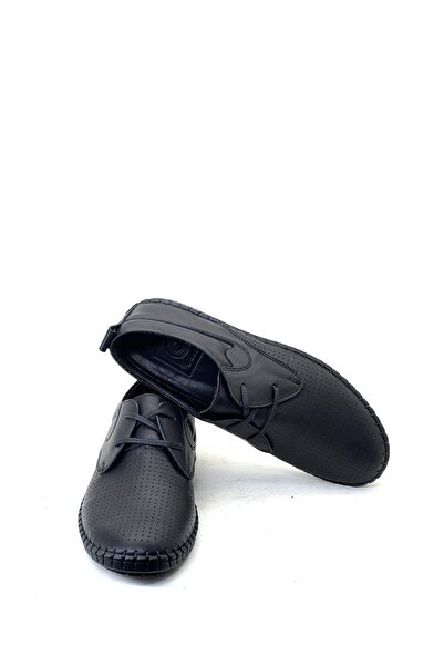 grado Genuine Leather Men's Summer Perforated Comfort Black 900-0