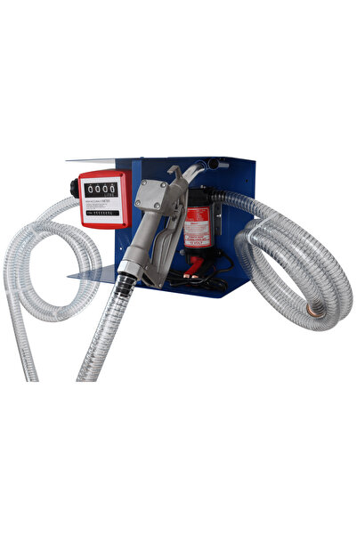 DÜZEY POMPA 24 VOLT SAYAÇLI MAZOT AKTARMA SETİ-DÜZEY POMPA