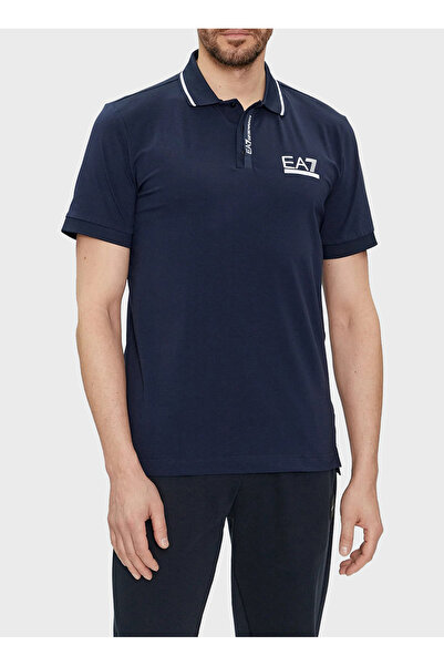 EA7 Lacivert Erkek Polo T-Shirt 3DPF17PJ03Z