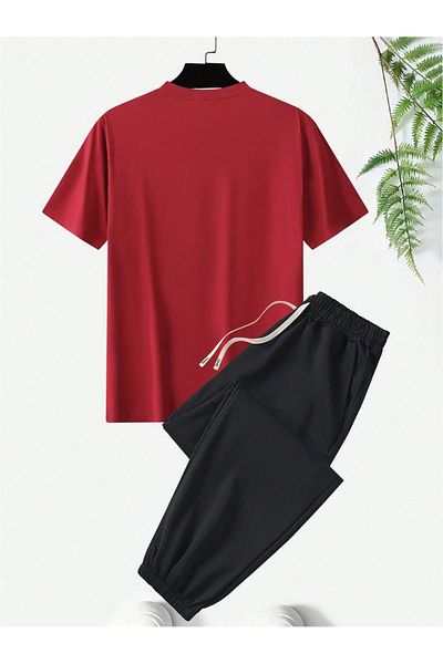 Mella&Co Hashtag Printed Unisex Tracksuit Set - Oversize Crew Neck