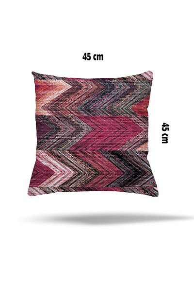 on the clouds Husă de pernă cu fermoar ascuns cu frunze cu model geometric - husă de pernă pentru scaun