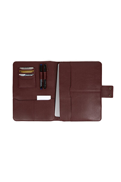 deridense Organizator din piele vegană pentru MacBook Pro-Air M2 de 13-14 inc...