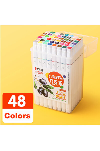 Choice 12/18/24/36/48 Highlighter Color Pen Double-Headed Color Marker Art Ma...