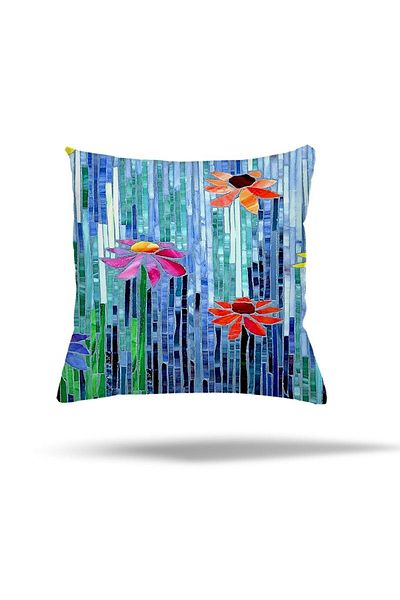 on the clouds Față de pernă cu model etnic african geometric Kilim - Fermoar ascuns