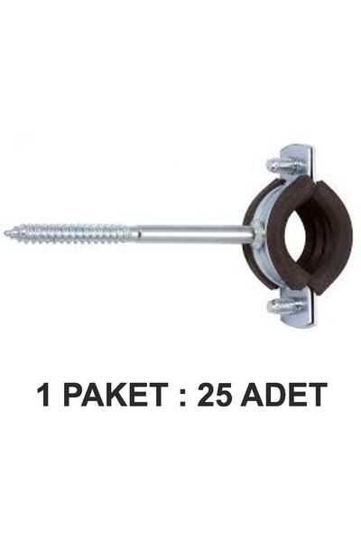 Genel Markalar ECO DOĞALGAZ  KELEPÇESİ 1 1/2 PAKET 25 Li