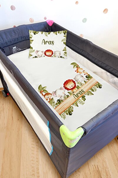 Homamia Anne Yanı Çarşaf Seti Safari (100X115)