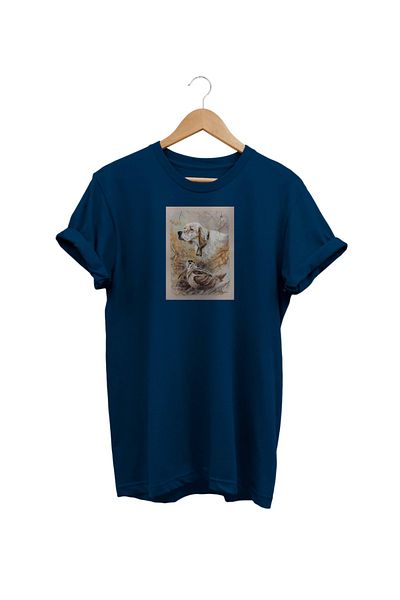 WİDİ Μπλουζάκι Widi Setter Shutter με στάμπα Navy Blue