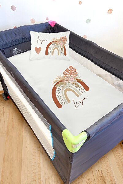 Homamia Park Yatak Çarşaf Seti Gökkuşağı (115X155)