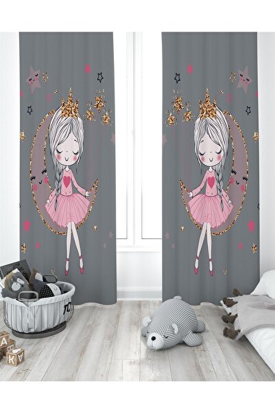 EVPANYA Срібна принцеса Lightout Сатинова штора (ціна за одне полотно)