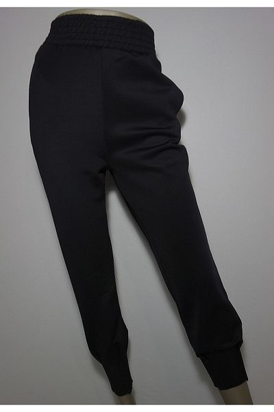 SYS BASIC Scuba Women's Fabric Sweatpants Black