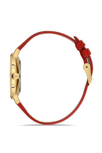 Omax Leather Women's Watches 00ZE0006QR06