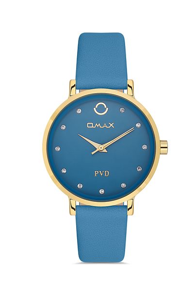 Omax Leather Women's Watches 00ZE0006QU14