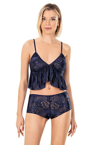 PRIMODA 9154 Model Jacquard Shorts Set