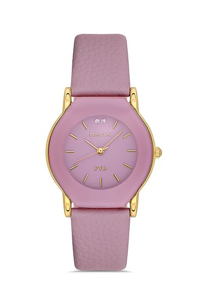 Omax Leather Women's Watch - 00CE0015QC6C