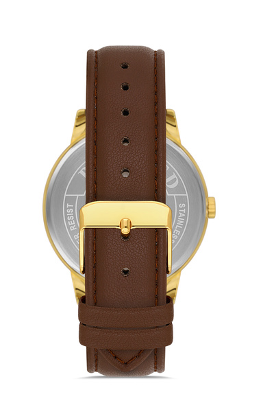 Omax Leather Men's Watches 00PR0045Q002