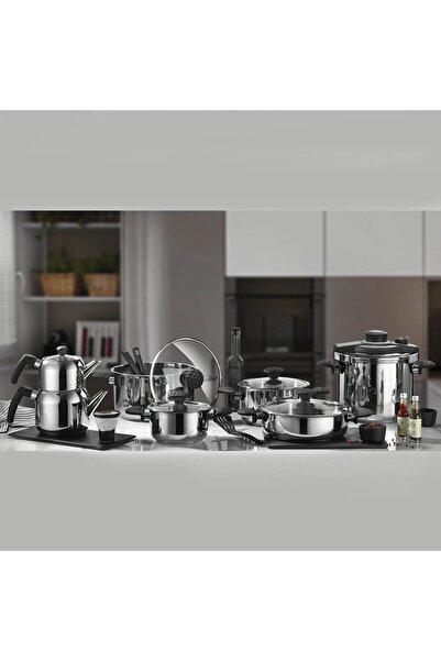 Kütahya KÜTAHYA CLKCPR13CYZCRBSYH-CAPRICE 13 PRC.CELIK CEYIZ SETI SIYAH