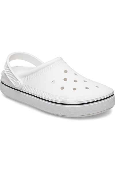 Crocs Unisex Off Court Clog Slippers208371-100 White