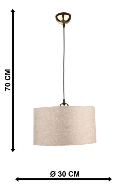 Begüsa Yener Tekli Avize Antik Kahve