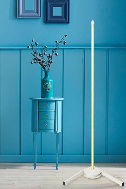 Begüsa Davin 3 Renk Ledli Lambader Beyaz