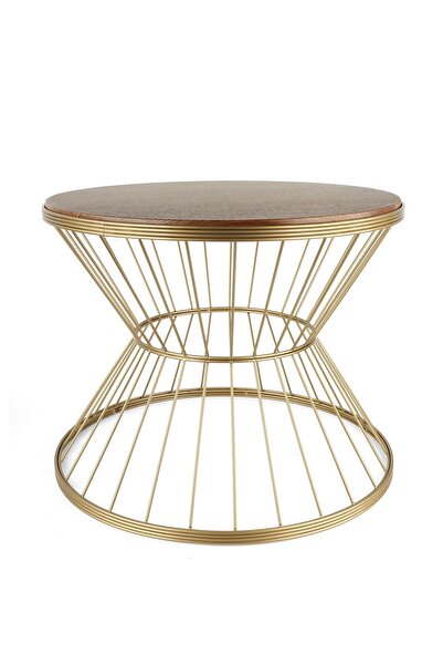 Begüsa Merlin Orta Sehpa Eskitme Ceviz Ahşap