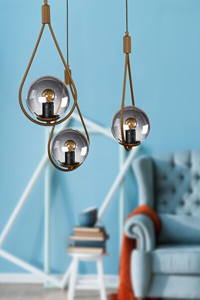 Begüsa Meksika 3.lü Eskitme Füme Glop Cam