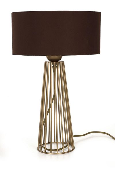 Begüsa Philippine Table Lamp Antique Brown Hat